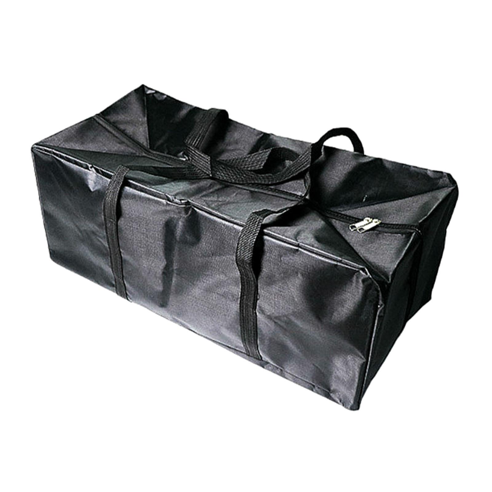 Bag for Boat Versatile Foldable Storage Premium Straps Resistant Boat Carry Bag Storage Bag for Travel Outdoor Sports Motorcycle Women Black